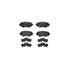 Brembo Rear Brake Pads (Full set for Rear Axle)   P49049
