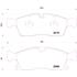 Brembo Front Brake Pads (Full set for Front Axle)   P50108