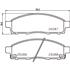 Brembo Front Brake Pads (Full set for Front Axle)   P54055