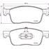 Brembo Front Brake Pads (Full set for Front Axle)   P61134