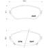 Brembo Front Brake Pads (Full set for Front Axle)   P83150