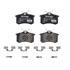 Brembo XTRA Rear Brake Pads (Full set for Rear Axle)