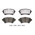 Brembo Rear Brake Pads (Full set for Rear Axle)   P85154X