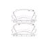 Brembo Front Brake Pads (Full set for Front Axle)   P85170