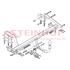 Steinhof Towbar (fixed with 2 bolts) for Peugeot 3008, 2009 2016