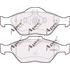 APEC Front Brake Pads (Full set for Front Axle)   PAD1117