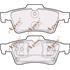 APEC Rear Brake Pads (Full set for Rear Axle)   PAD1195