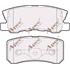 APEC Rear Brake Pads (Full set for Rear Axle)   PAD1242