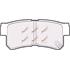 APEC Rear Brake Pads (Full set for Rear Axle)   PAD1245