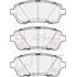 APEC Front Brake Pads (Full set for Front Axle)   PAD1835