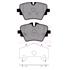 APEC Front Brake Pads (Full set for Front Axle)   PAD2651