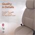 Pangea Artificial Leather Car Seat Covers   Beige For Nissan ALMERA Mk II Saloon 2000 2006
