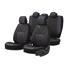 Pangea Artificial Leather Car Seat Covers   Black For Nissan ALMERA Mk II Saloon 2000 2006