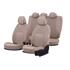 Pangea Artificial Leather Car Seat Covers   Beige For Nissan ALMERA Mk II Saloon 2000 2006