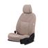 Pangea Artificial Leather Car Seat Covers   Beige For Nissan ALMERA Mk II Saloon 2000 2006