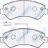 BrakeFit (APEC Blue) Front Brake Pads (Full set for Front Axle)   PD3355
