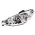 Left Headlamp (Twin Reflector, Original Equipment) for Peugeot 206 SW 1999 on