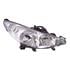 Right Headlamp (Without Directional Lamp, Original Equipment) for Peugeot 207 Van 2006 on