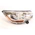 Right Headlamp (With Clear Indicator, Halogen, Takes H7 / H1 Bulbs, Supplied With Motor, Original Equipment) for Citroen C4 Picasso 2011 on