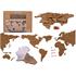 World Map Puzzle Pinboard   Cork