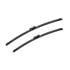 Bremen Vision Flat Wiper Blade Front Set (650 / 650mm   Pinch Tab Arm Connection) for Seat LEON 2005 to 2012