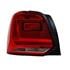Left Rear Lamp (Dark Red, Supplied Without Bulbholder) for Volkswagen Polo 2014 on