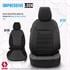 Premium Fabric Car Seat Covers LUXURY LINE   Black For Volvo XC40 2017 Onwards