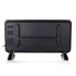 Smart Glass Panel Heater Black 1500W