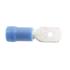 Wot Nots Wiring Connectors   Blue   Male Tab   6.3mm   Pack of 4