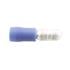 Wot Nots Wiring Connectors   Blue   Male Bullet   5mm   Pack of 3