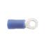 Wot Nots Wiring Connectors   Blue   Ring   3.2mm   Pack of 4