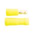 Wot Nots Wiring Connectors   Yellow   Male Bullet   Pack of 2