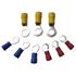 Wot Nots Wiring Connectors   Yellow   Ring   8mm   Pack of 25