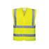 Hi Vis Two Band & Brace Vest   Yellow   Medium