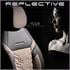 Premium Jacquard Leather Car Seat Covers REFLECT LINE   Black Beige For Mazda MPV Mk II 1999 2006