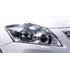Right Headlamp (With Chrome Bezel, Halogen, Takes H11 / HB3 Bulbs, With Load Level Adjustment, Original Equipment) for Toyota AURIS  2010 2012