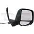 Right Wing Mirror (electric, heated, black cover) for Ford TRANSIT CONNECT Kombi 2013 2018