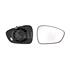 Right Wing Mirror Glass (heated, blind spot detection/warning) for Opel Crossland X 2017 Onwards
