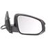 Right Wing Mirror (electric, indicator, not heated, black cover) for Toyota RAV 4 IV, 2012 Onwards