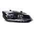 Right Headlamp (Twin Reflector, Halogen, Takes H7/H7 Bulbs, Supplied With Motor & Bulbs, Original Equipment) for Volkswagen Polo  2009 to 2017