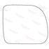 Right Stick On Wing Mirror Glass for Renault KANGOO 1997 2003