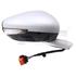 Right Wing Mirror (electric, heated, indicator, primed cover) for PEUGEOT 508, 2010 2018