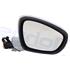 Right Wing Mirror (electric, heated, indicator, primed cover) for PEUGEOT 508, 2010 2018
