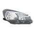 Right Headlamp (Halogen, Takes H4 Bulb, Supplied With Motor) for Toyota YARIS/VITZ 2014 2017