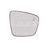 Right Wing Mirror Glass (heated, blind spot warning lamp) for Renault EXPRESS Van/MPV 2021 Onwards