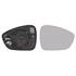 Right Wing Mirror Glass (heated) and holder for Citroen C4 PICASSO II Van 2013 Onwards