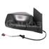 Right Wing Mirror (electric, heated, power folding, glossy black cover, WITHOUT blind spot warning lamp, WITHOUT aerial) for Volkswagen CADDY V MPV, 2020 Onwards