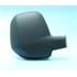 Right Wing Mirror Cover (black, grained) for Citroen BERLINGO,  2008 2012