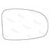 Right Stick On Wing Mirror Glass for Toyota PRIUS 2009 Onwards
