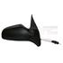 Right Wing Mirror (manual, black cover) for Opel ASTRA H Estate, 2004 2009